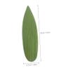 COLLBATH 100pcs Bamboo Leaves Sashimi Decor Mats Sushi Dish Adornments for Japanese Cuisine view 2