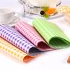 SECFOU 400PCS Waterproof Oil Proof Wax Paper Sheets for Baking Greaseproof Food Wraps Colorful Checkered Food Paper for Sandwiches Hamburgers and Snacks view 3