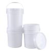 Ucake 4-Pack 7 Gal Food Grade Airtight Plastic Buckets with Lids & Handles view 1