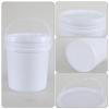 Ucake 4-Pack 7 Gal Food Grade Airtight Plastic Buckets with Lids & Handles view 3