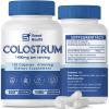 Colostrum Supplement 120 Capsules for Humans - Organic Bovine Colostrum Powder for Gut Health, Hair Growth, Beauty, and Immune Support - Unflavored (120 Capsules) view 1