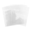 Amosfun 20pcs Extra Thick Self-sealing Clear Bags Transparent Packaging for Photos Jewelry Snacks Treats Adhesive Plastic Sleeves for Easy Use view 1