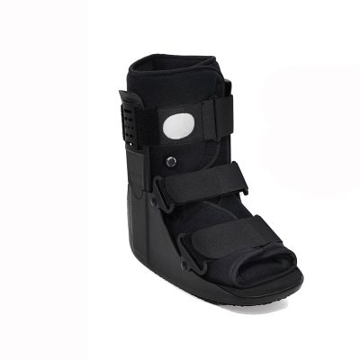 SFKLYU Forefoot Off Loading Healing Shoe, Offloading Walking Boot, Inflatable Walker Fracture Boot for Metatarsalgia Pain, Post Bunion, Broken Toe,A2 Right,L