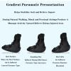 SFKLYU Forefoot Off Loading Healing Shoe, Offloading Walking Boot, Inflatable Walker Fracture Boot for Metatarsalgia Pain, Post Bunion, Broken Toe,A2 Right,L view 2