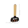 BEBEMOKO Dual Wooden Massage Roller for Deep Tissue Relief Portable Compact for Home Office Travel Versatile Tool for Back Neck Shoulder Leg Massage view 2