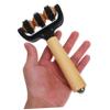 BEBEMOKO Dual Wooden Massage Roller for Deep Tissue Relief Portable Compact for Home Office Travel Versatile Tool for Back Neck Shoulder Leg Massage view 4