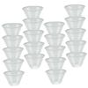 PACKOVE 100pcs Drinking Cups Aviation Cups for Juice Water Beverages Disposable for Parties Banquets Home Use Safe Convenient view 1