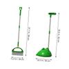 ULTECHNOVO Ergonomic Long Handle Boys and Girls Broom Set Broom and Dustpan Set Heavy Duty for Boys and Girls Cleaning Home Use view 2