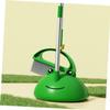 ULTECHNOVO Ergonomic Long Handle Boys and Girls Broom Set Broom and Dustpan Set Heavy Duty for Boys and Girls Cleaning Home Use view 3
