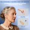 Aserbene Hearing Aids for Seniors Rechargeable OTC Hearing Devices with Noise Cancelling, Easy to Use, Comfortable & Lightweight Design for Clear Daily Hearing view 2