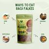 Danodia Foods Finger Millet Flakes (Ragi) 450g (0.99 lbs) | Gluten-Free & Non-GMO | Traditional Unpolished Millet Flakes | Ideal for Indian & Fusion Recipes view 3