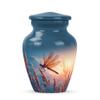 YATHABHISA Keepsake Urns for Ashes, Urn for Human Ashes, Cremation Urns for Human Ashes, Memorial Gift, Blue, 3 Inch view 1
