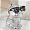 HOLIDYOYO Cute Dog Shape Tissue Box Holder Decorative Vehicle Tissue Dispenser Refillable Towel Holder for Home and Car Unique Dachshund Decor Material Compact view 3