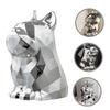 HOLIDYOYO Cute Dog Shape Tissue Box Holder Decorative Vehicle Tissue Dispenser Refillable Towel Holder for Home and Car Unique Dachshund Decor Material Compact view 4