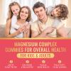 Magnesium Complex Gummies for Kids & Adults- Magnesium Glycinate, Taurate, Citrate, Malate Supplement-Support Calm Stress Relief, Bone, Muscle, Mood Vegan, Banana & Strawberry Flavor, 60 Gummies view 4