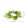ABOOFAN 6pcs Realistic Simulated Eucalyptus Leaves Artificial Greenery for Classroom Decor Home view 2