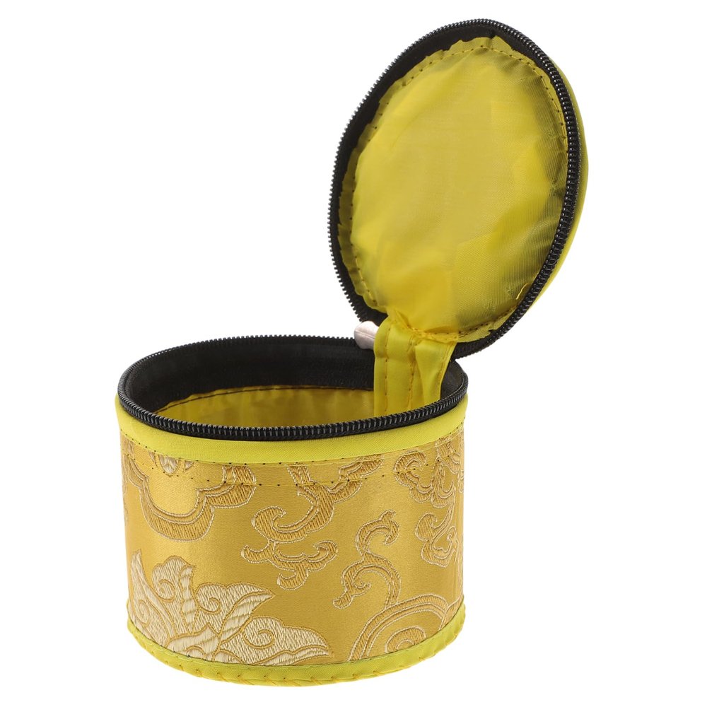 BESPORTBLE 1pc Tibetan Buddhism Meditation Bowl Set Bag Carrying Case Random Color