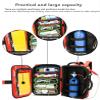 First Aid Kit, Detachable Trolley First Aid Kit, Medical Kit, Waterproof and Flame-Retardant Medical Luggage Bag(Red Universal Wheel Pull Rod) view 2