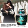 SABURIAL Fishing Urn - Cremation Urns for Human Ashes - Combo 1 - Large with 3 Inch Pack of 1 - Funeral for Male & Female - Keepsake Urn Ash - Burial Memorial Urns view 3