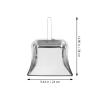 TOVINANNA 2Pcs Handheld Dustpans for Efficient Cleaning Ergonomic Design Garbage Shovels for Home and Office Use Convenient Trash Shovels for Kitchen Tidy Up view 2