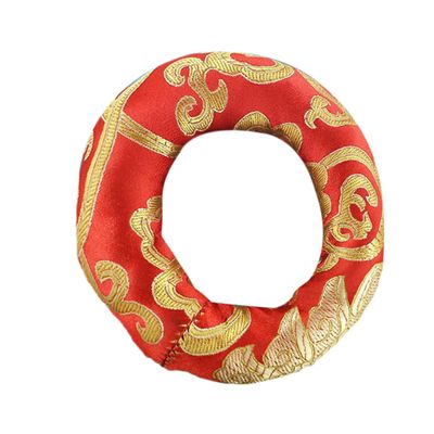 LRXIYODE Tibetan Music Bowl Meditation Bowl Handmade Nepal Craft Mat Random Color