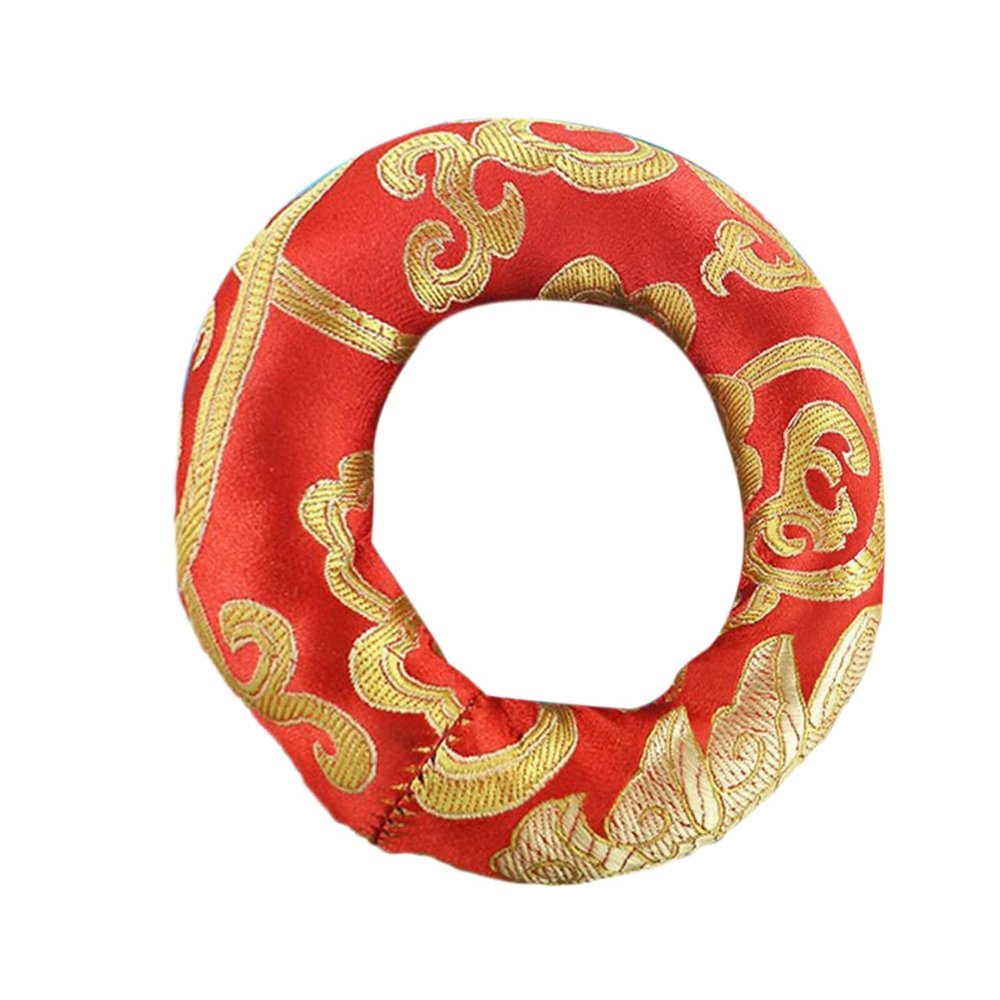 LRXIYODE Tibetan Music Bowl Meditation Bowl Handmade Nepal Craft Mat Random Color