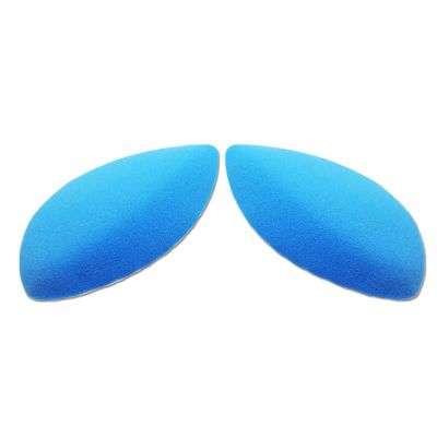 OC9 Insoles Arch Support Cushion Inserts, Blue Poron Foam, Self-Adhesive Backing, 1 Pair (Small: Women's 4-6)
