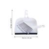 DECHOUS Tabletop Cleaning Tool Set Dustpan Brush Elegant Design for Farmhouse Rustic Modern Decor view 2