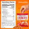 NaturalSlim CRONCHIS Protein Bites, Nacho Cheese Flavour Protein Snacks, Crunchy Cheese Snack Bites, Gluten Free, 13g Protein, 3g Net Carbs, Individual Snack Bags, Box of 6, 1 oz Each view 2