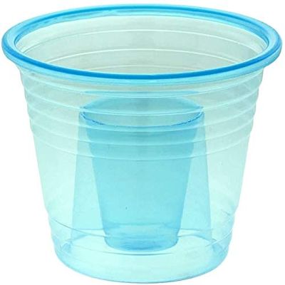 zappy 500 Blue Disposable Jager Bomber Cups Plastic Bomber Shot Glasses For Shots Party Cups Bomb Cups Blue cups