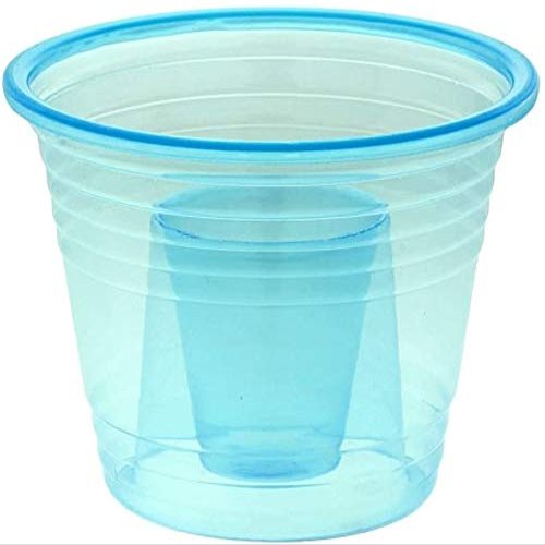 zappy 500 Blue Disposable Jager Bomber Cups Plastic Bomber Shot Glasses For Shots Party Cups Bomb Cups Blue cups