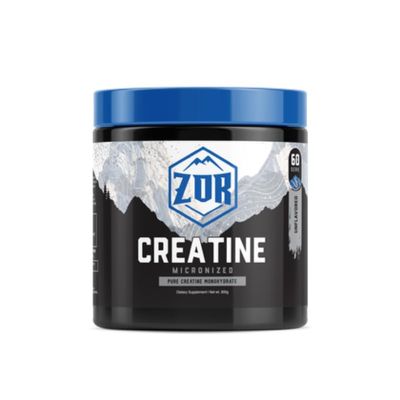 ZOR Micronized Creatine Monohydrate Powder 5000mg Pure, Unflavored, Sugar-Free, Non-GMO Supports Muscle Growth, Strength, Recovery & Endurance 60 Servings