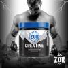 ZOR Micronized Creatine Monohydrate Powder 5000mg Pure, Unflavored, Sugar-Free, Non-GMO Supports Muscle Growth, Strength, Recovery & Endurance 60 Servings view 3