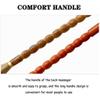 Gourd Handle Wooden Back Scratcher, Long Handle Chicken Wing Wood Massager for Seniors, Creative Tickling Anti-Itch Tool(Wood color-42cm) view 4