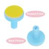 EXQUIMEUBLE Electric Baby Nail File Replacement Heads Set of 6 Soft Sandpaper Pads for Newborns Infants and Toddlers Compatible Electric Nail Trimmer and Clipper Kits view 3