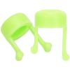 Portable Eyedrop Aid Applicator Tool Eye Drop Bottle Bracket Holder Device for Eye Care Soft Silicone Material Compact Size 2pcs (Green) view 1