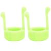 Portable Eyedrop Aid Applicator Tool Eye Drop Bottle Bracket Holder Device for Eye Care Soft Silicone Material Compact Size 2pcs (Green) view 4