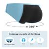 ALLBASE Cotton Period Underwear for Women, Leakproof High Absorbency Panties for Heavy Flow, Reusable Overnight Protection - 3 Pack,Multicolor,X-Large view 4