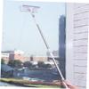 UTHCLO Window Cleaning Mop Floor Cleaning Tool Double-Sided Wiper Easy Storage Design view 3