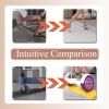 XMLYSMYS Threshold Ramps for Doorways, Non-Slip Wheelchair Ramp, 1-11cm Rise, for Wheelchair, Scooter, Baby Stroller, Bathroom, Supermarkets Entrance(Beige,100x13x6cm) view 3