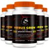 (5 Pack) Vitruz Grow for Men, Official VitruzGrow Pills, Premium Formula to Support Peak Performance, Lasting Energy, and Overall Well-Being, Natural Vitrus Grow Capsulas, Review (300 Capsules) view 1