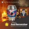 Yatskia Colorful Cowboy Small Urns for Human Ashes Keepsake Mother and Father, Mini Urn for Adult Ashes, (Monar Pack of 2, 3 Inch) view 4