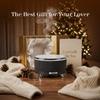 500ML Large Capacity Essential Oil Diffuser, Ultrasonic Aromatherapy Diffuser with 7 Color LED Lights with Remote Control, Cool Mist Humidifier, Timed Mist, Auto Shut-Off (Black) view 2