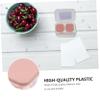 Baluue Portable Lens Case for Eyewear Storage Automatic Eyeglass Holder Fine Workmanship for Travel and Business Trips Compact Soak Box for Lens Storage view 3