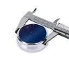 Navy Blue Sky and Stars Pill Box Round Pill Case for Pocket Purse 3 Compartment Medicine Pill Organizer Cute Portable Travel Pillbox Vitamin Cod Liver Oil Storage Box Unique Gift Organizer view 4