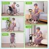Adjustable Height Walking Aid for Seniors & Patients - Up to 300 lbs Capacity, Slip-Resistant, Extendable Design with Stability, Lightweight & Portable, Ideal for Nighttime Use, Patient Mobility Aid view 2