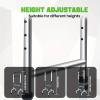 Adjustable Height Walking Aid for Seniors & Patients - Up to 300 lbs Capacity, Slip-Resistant, Extendable Design with Stability, Lightweight & Portable, Ideal for Nighttime Use, Patient Mobility Aid view 3