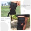 Abaodam Knee Stabilizer Support Sleeve Straps Open Patella Design for Enhanced Comfort and Pressure Relief for Football Players and Active Individuals view 3