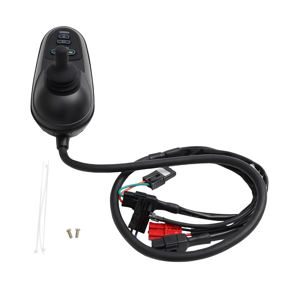 Electric Wheelchair Joystick Controller, Five Adjustable Speeds Flexible Control Wheel Chair Joystick, Electric Remote Controls for Electric Wheelchairs, Intelligent Robots, Entertainment Equipment