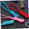 jojofuny 240pcs Zipper Pullers for Clothing and Bags Zipper Extensions Mixed Colors for Luggage Handbags and Backpacks view 4